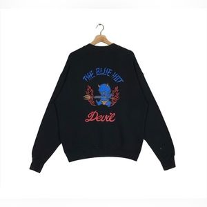 Vintage Dogtown The Blue Hot Devil Sweatshirt (L)